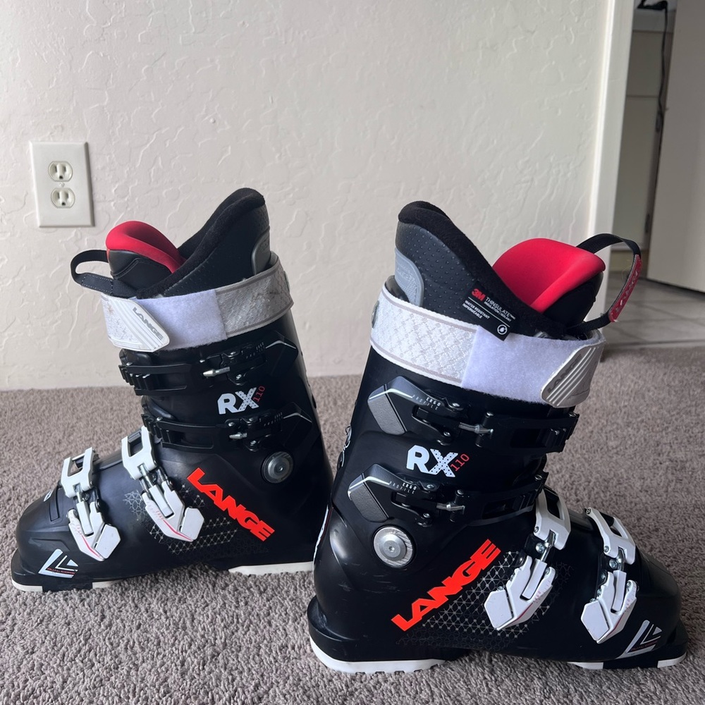 Lange RX 110 ski boots size 24.5